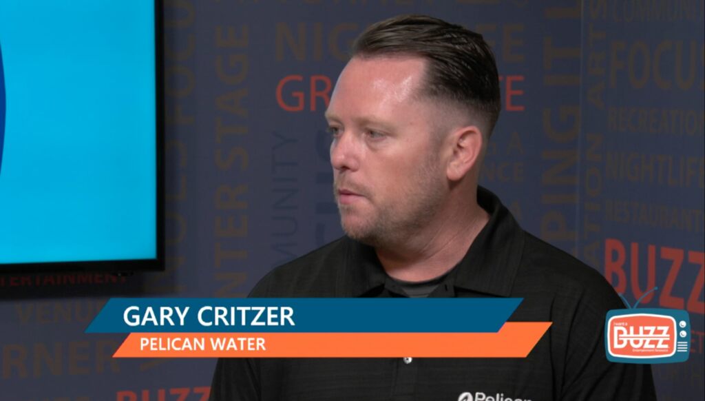 BUZZ TV – Gary Critzer, Pelican Water