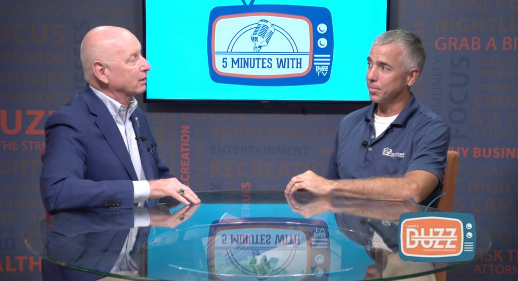 Buzz TV –  “5 Minutes With”Dan Blewitt, EZ Garage Solutions