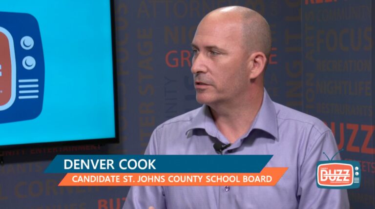 BUZZ TV – Denver Cook, Candidate St. Johns County School Board District 4 BUZZ TV – Denver Cook, Candidate St. Johns County School Board District 4