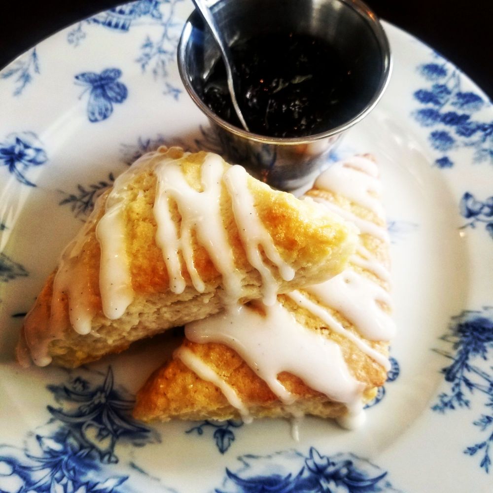 blueberry scones