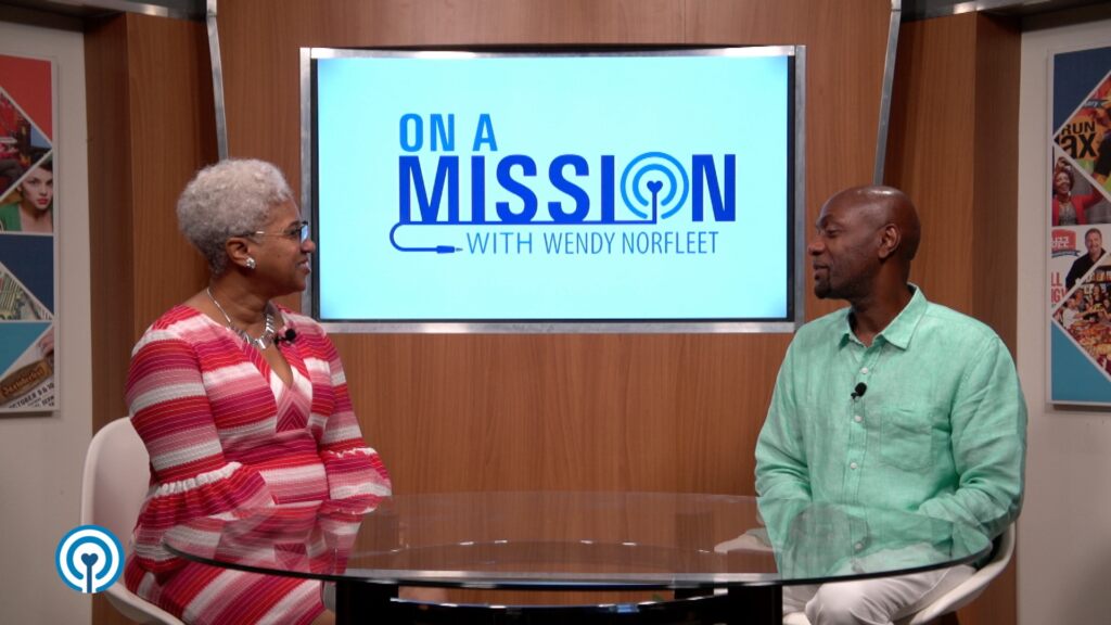 “On A Mission” with published author, Fidel Donaldson