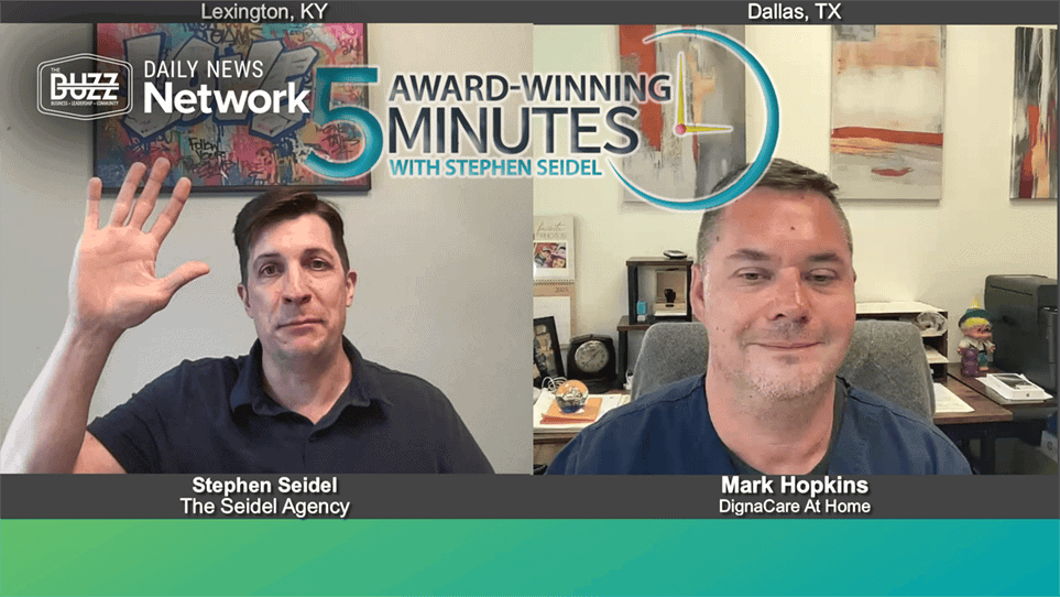 5 Award Winning Minutes With Mark Hopkins of DignaCare At Home
