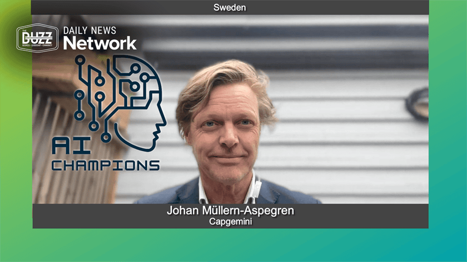 AI Champions with Johan Müllern-Aspegren of Capgemini