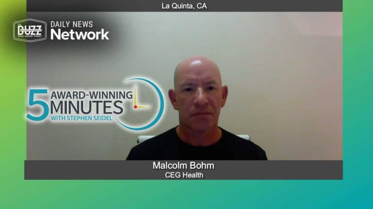 5 Award Winning Minutes With Malcolm Bohm of CEG Health