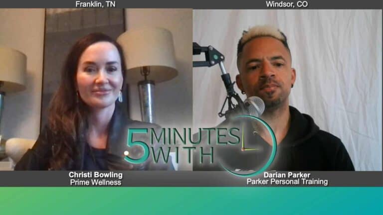 5 Minutes With Darian Parker of Parker Personal Training and Christi Bowling of Prime Wellness