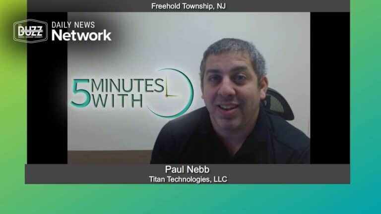 5 Minutes With Paul Nebb of Titan Technologies, LLC