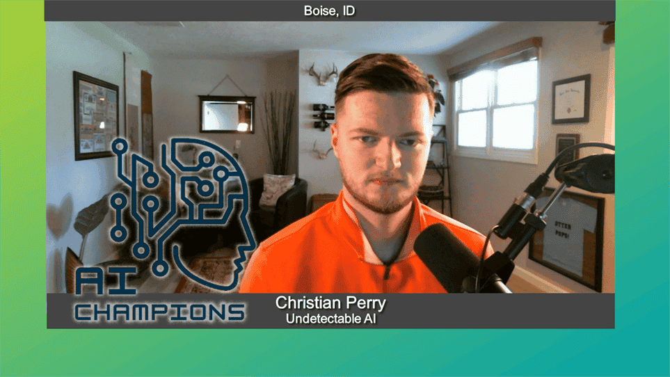 AI Champions with Christian Perry of Undetectable AI
