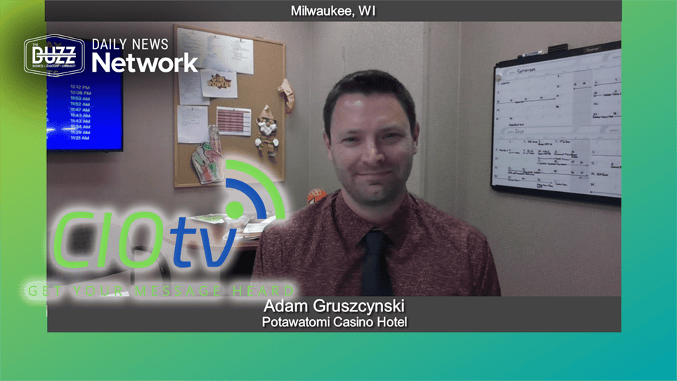 CIOtv with Adam Gruszcynski of Potawatomi Casino Hotel