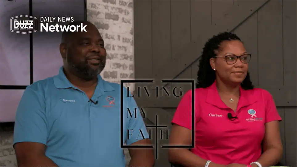 Living My Faith with Carlise Charlot and Sammy Green of Pink Ribbon Blue Skies Foundation Inc