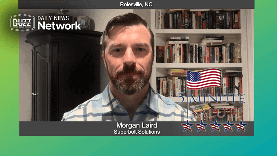 5 Minute Salute with Morgan Laird of Superbolt Solutions