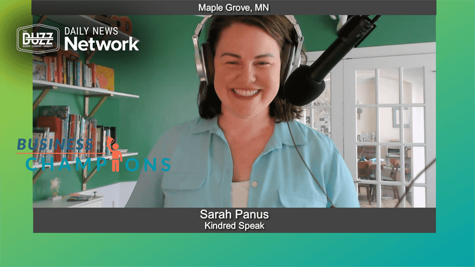 Business Champions with Sarah Panus of Kindred Speak