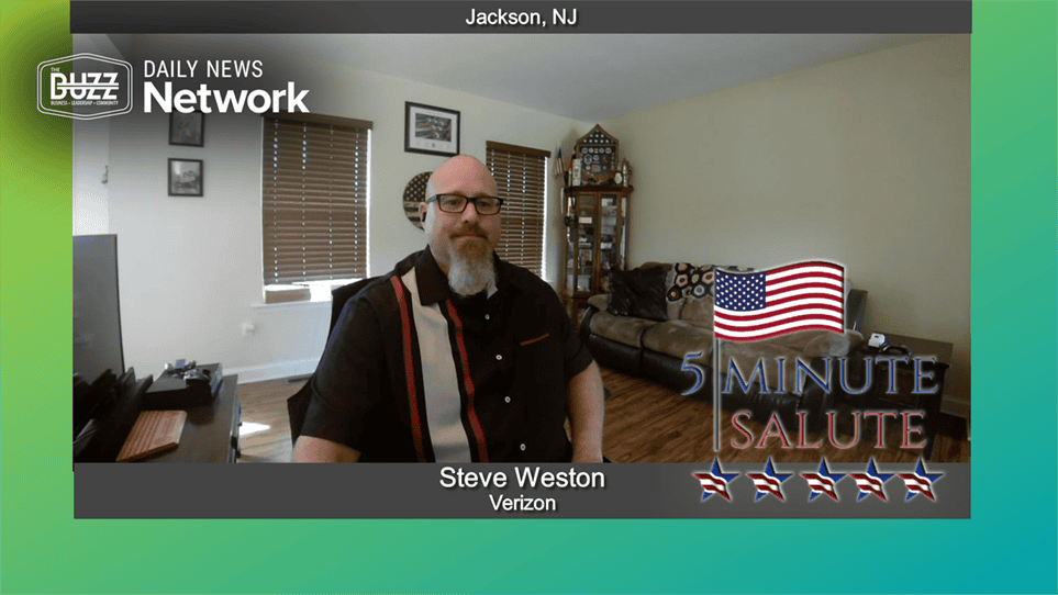 5 Minute Salute with Steve Weston of Verizon