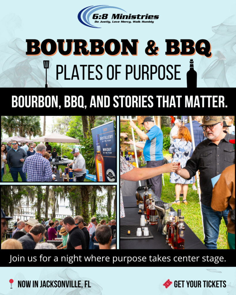 6:8 Ministries Announces Bourbon & BBQ: Plates of Purpose